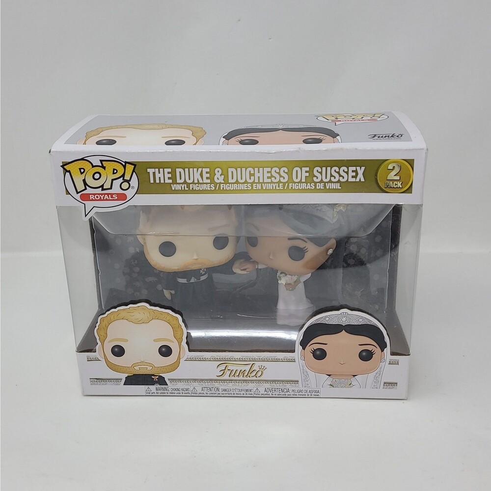 Royals Funko Pop! The Duke & Duchess of Sussex Royal Wedding